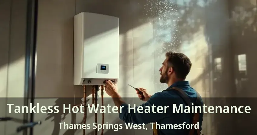 Tankless Hot Water Heater Maintenance Thames Springs West, Thamesford - ON Tankless Hot Water Heater Maintenance Thames Springs West, Thamesford - ON